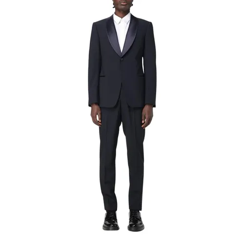 Suits > Suit Sets > Single Breasted Suits - - Emporio Armani - Modalova