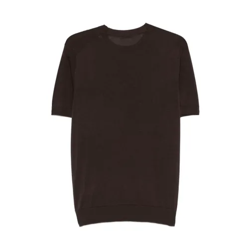 Knitwear > Round-neck Knitwear - - Paolo Pecora - Modalova
