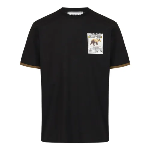 Iceberg - Tops > T-Shirts - Black - Iceberg - Modalova