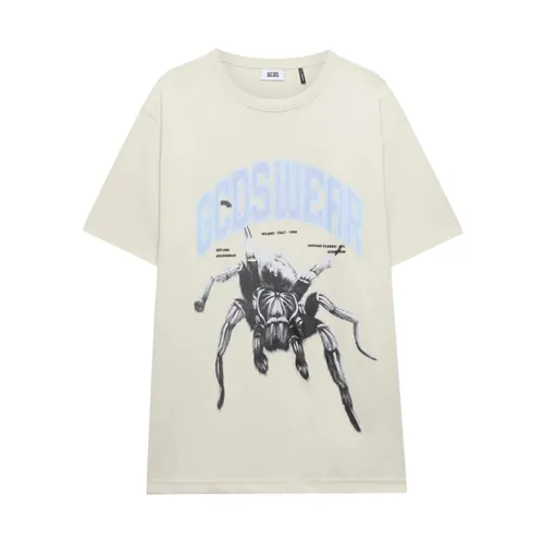 Gcds - Tops > T-Shirts - Beige - Gcds - Modalova