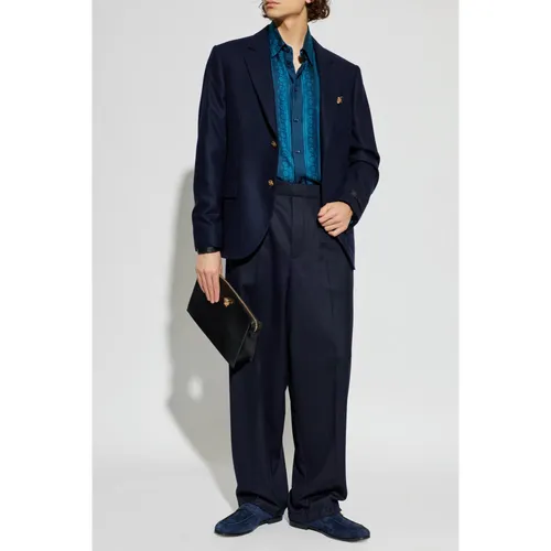Jackets > Blazers - - Versace - Modalova