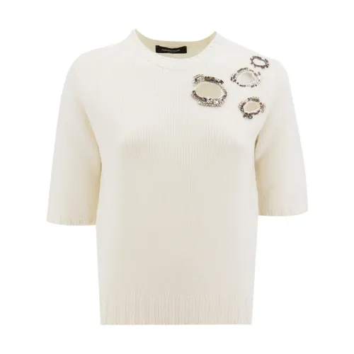 Knitwear > Round-neck Knitwear - - Fabiana Filippi - Modalova