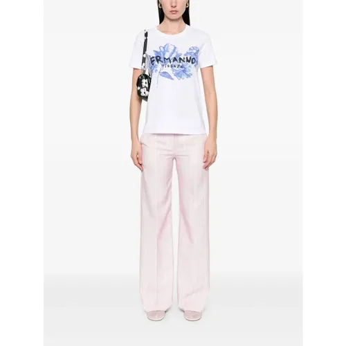 Tops > T-Shirts - - Ermanno Scervino - Modalova