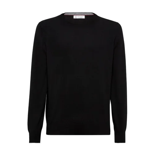 Knitwear > Round-neck Knitwear - - Brunello Cucinelli - Modalova