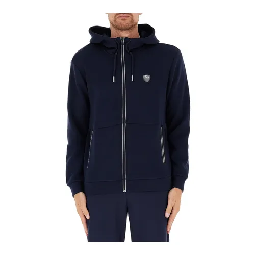 Sweatshirts & Hoodies > Zip-throughs - - Emporio Armani EA7 - Modalova