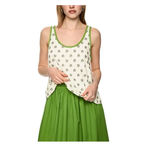 Tops > Sleeveless Tops - - Marc Cain - Modalova