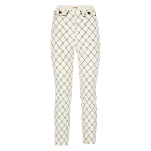 Trousers > Skinny Trousers - - Elisabetta Franchi - Modalova
