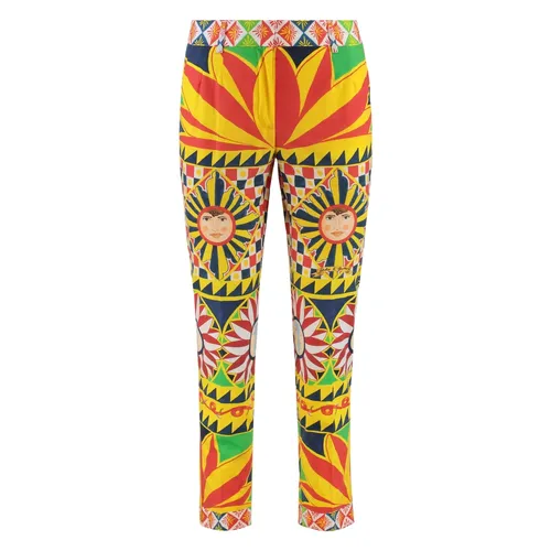 Trousers > Cropped Trousers - - Dolce & Gabbana - Modalova