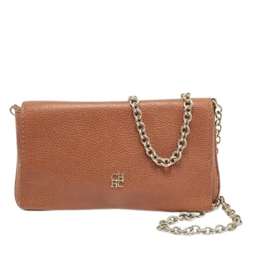 Pre-owned > Pre-owned Bags > Pre-owned Cross Body Bags - - Carolina Herrera Pre-owned - Modalova
