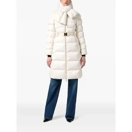 Coats > Down Coats - - Elisabetta Franchi - Modalova