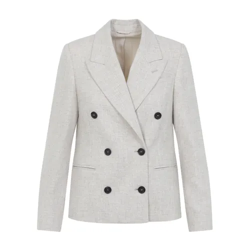 Jackets > Blazers - - Brunello Cucinelli - Modalova