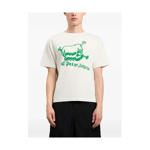 Tops > T-Shirts - - Palm Angels - Modalova