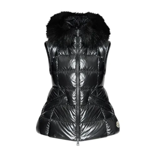 Moncler - Jackets > Vests - Gray - Moncler - Modalova