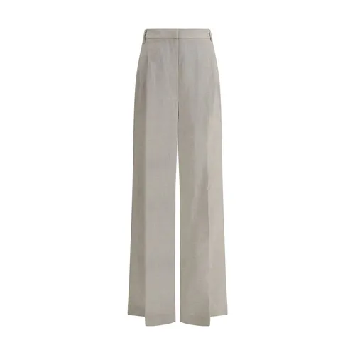 Trousers > Wide Trousers - - Brunello Cucinelli - Modalova