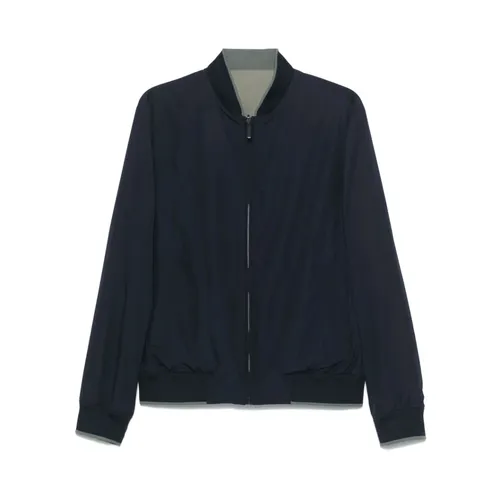 Jackets > Bomber Jackets - - Canali - Modalova