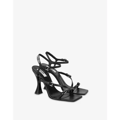 Shoes > Sandals > High Heel Sandals - - Moschino - Modalova