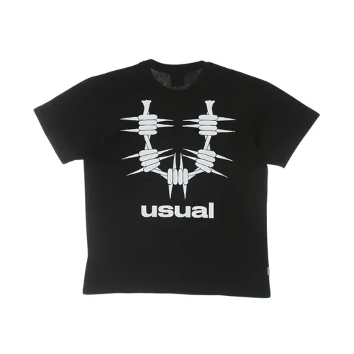 Usual - Tops > T-Shirts - Black - Usual - Modalova
