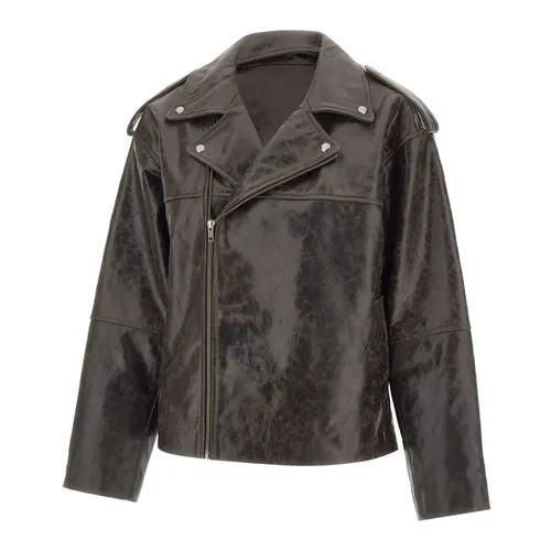 Jackets > Leather Jackets - - The Garment - Modalova