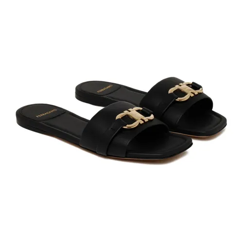 Shoes > Flip Flops & Sliders > Sliders - - Ferragamo - Modalova