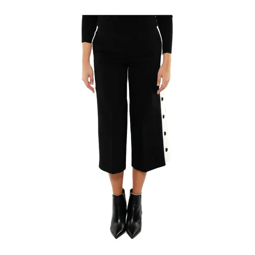 Trousers > Cropped Trousers - - Twinset - Modalova