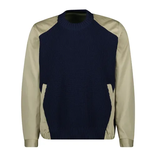 Knitwear > Round-neck Knitwear - - Sacai - Modalova
