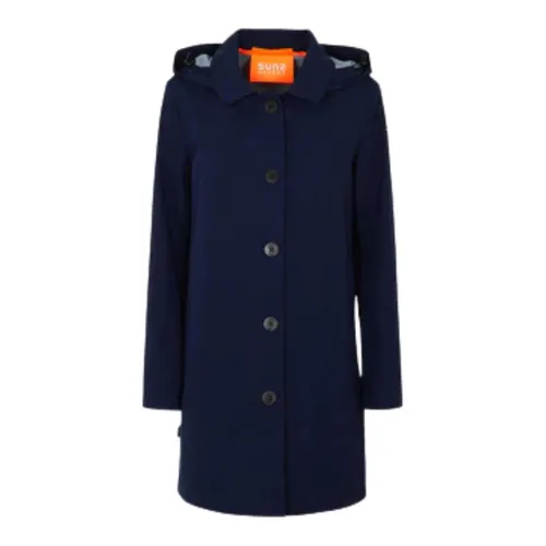 Coats > Single-Breasted Coats - - Suns - Modalova