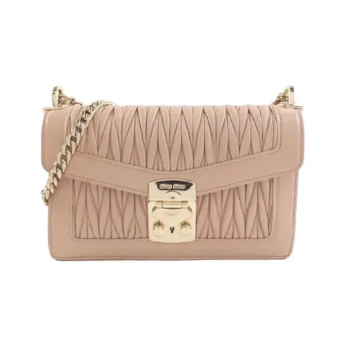 Pre-owned > Pre-owned Bags > Pre-owned Cross Body Bags - - Miu Miu Pre-owned - Modalova