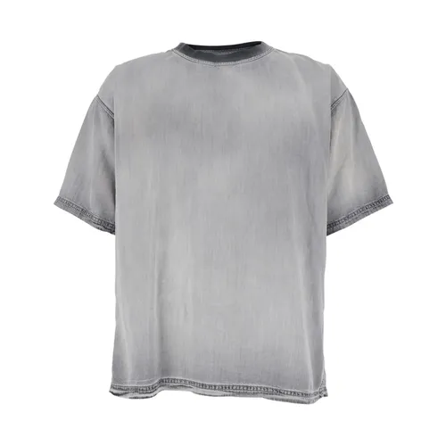 Diesel - Tops > T-Shirts - Gray - Diesel - Modalova