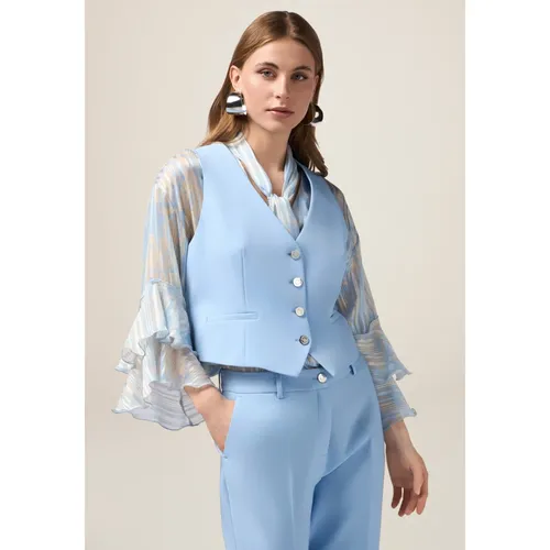 Oltre - Jackets > Vests - Blue - Oltre - Modalova