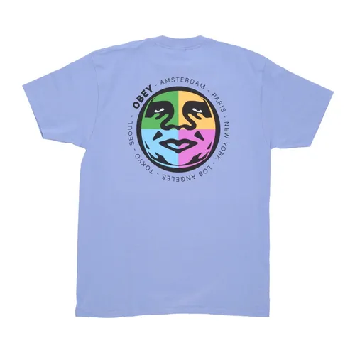 Obey - Tops > T-Shirts - Purple - Obey - Modalova
