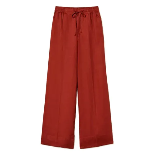 Trousers > Wide Trousers - - Twinset - Modalova
