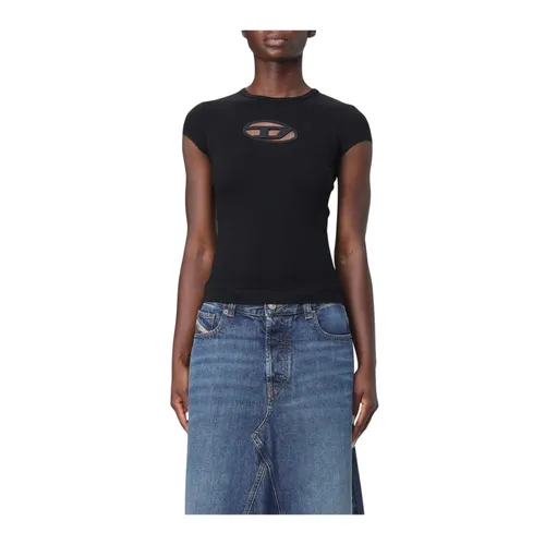 Diesel - Tops > T-Shirts - Black - Diesel - Modalova