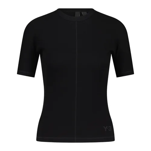 Y-3 - Tops > T-Shirts - Black - Y-3 - Modalova
