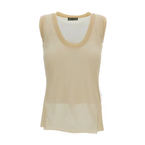 Tops > Sleeveless Tops - - Durazzi Milano - Modalova