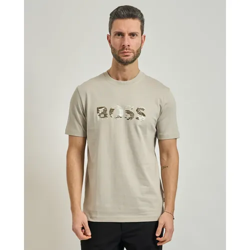 Hugo - Tops > T-Shirts - Gray - Hugo - Modalova