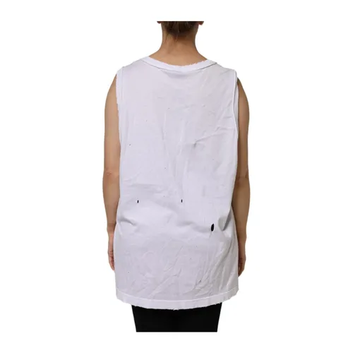 Tops > Sleeveless Tops - - Dolce & Gabbana - Modalova