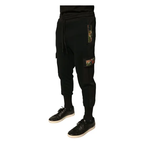 Trousers > Sweatpants - - Dolce & Gabbana - Modalova