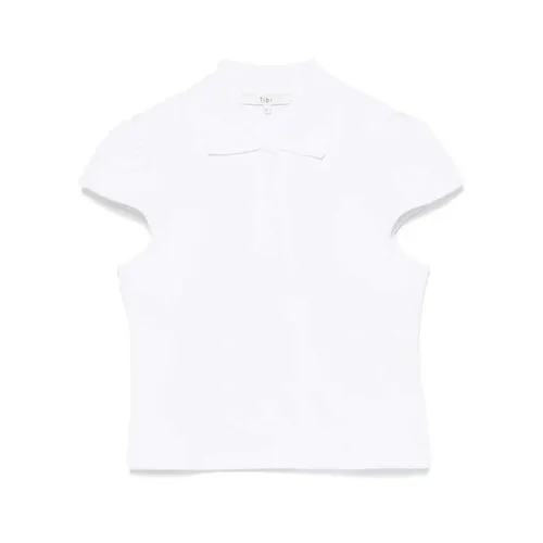 Tibi - Tops > Polo Shirts - White - Tibi - Modalova