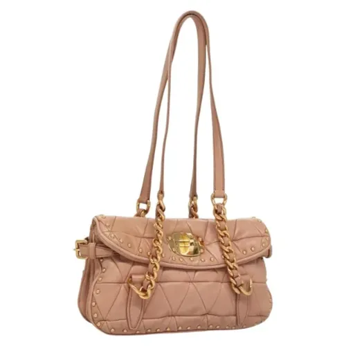 Pre-owned > Pre-owned Bags > Pre-owned Shoulder Bags - - Miu Miu Pre-owned - Modalova