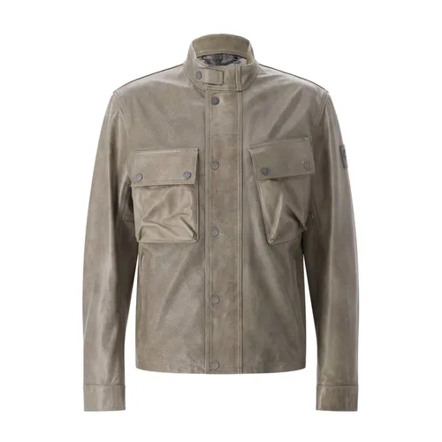Jackets > Leather Jackets - - Belstaff - Modalova