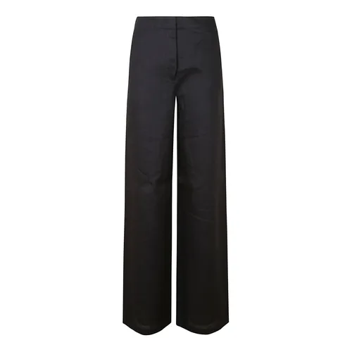 Trousers > Wide Trousers - - Max Mara Studio - Modalova
