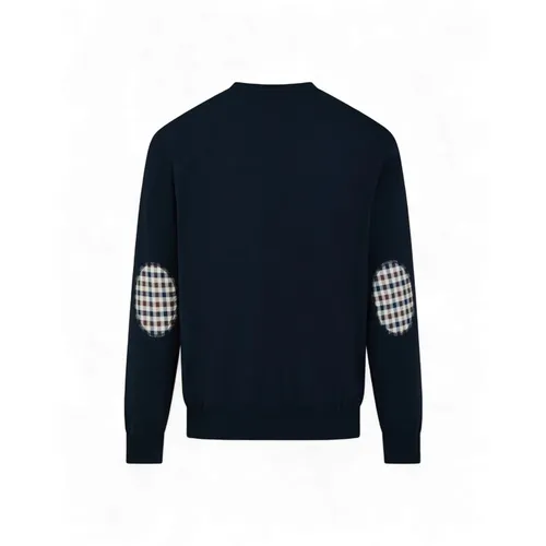 Knitwear > Round-neck Knitwear - - Aquascutum - Modalova