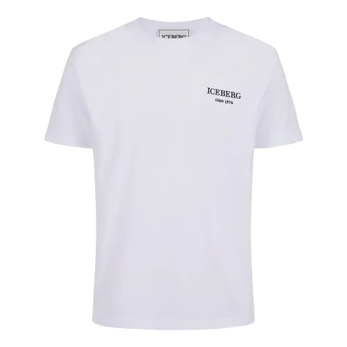Iceberg - Tops > T-Shirts - White - Iceberg - Modalova