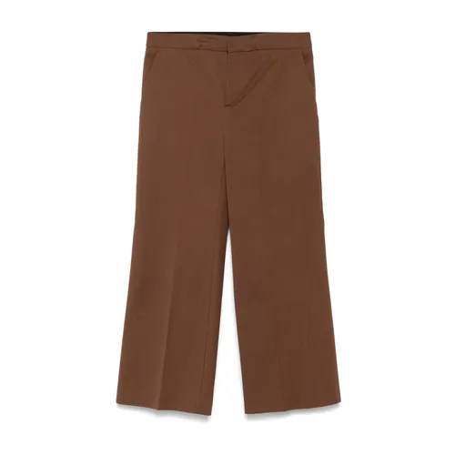 Trousers > Wide Trousers - - Semicouture - Modalova
