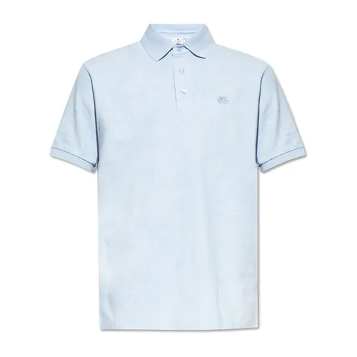 Etro - Tops > Polo Shirts - Blue - Etro - Modalova