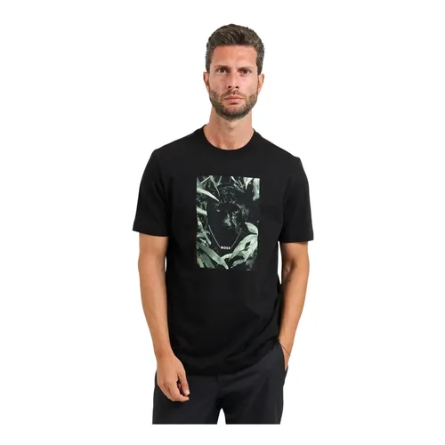 Hugo - Tops > T-Shirts - Black - Hugo - Modalova