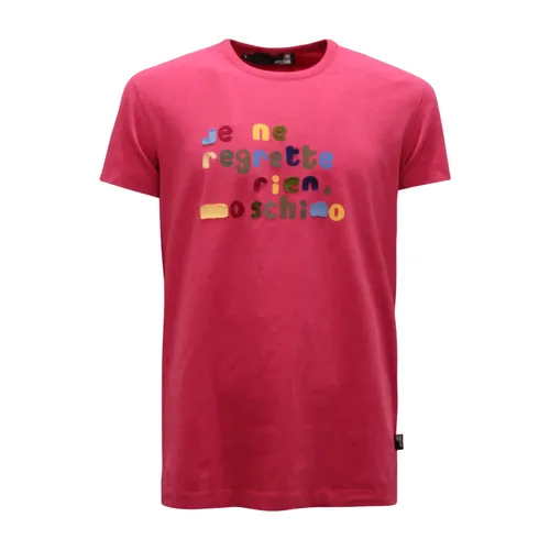 Moschino - Tops > T-Shirts - Pink - Moschino - Modalova