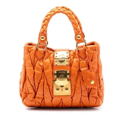 Pre-owned > Pre-owned Bags > Pre-owned Handbags - - Miu Miu Pre-owned - Modalova