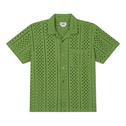 Shirts > Short Sleeve Shirts - - Obey - Modalova