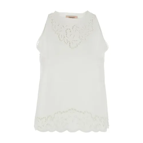 Tops > Sleeveless Tops - - Twinset - Modalova